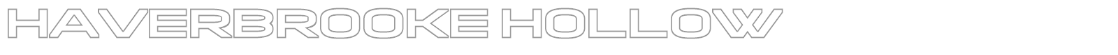 Haverbrooke font preview